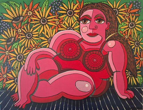 De overgang di Suzanne Domenech, Pittura in vendita su Singulart