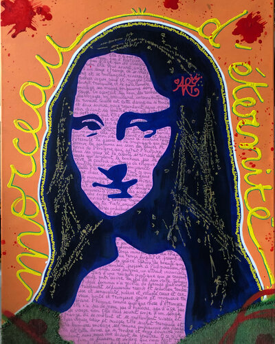 MONA LISA by jo y posso, Painting for Sale on Singulart