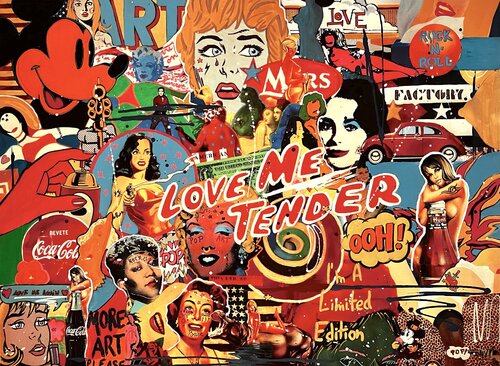 POP TENDER von jo y posso, Malerei kaufen auf Singulart