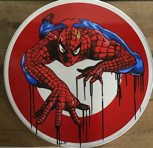 Spiderman de Fabienne Dagnet, Pintura a la venta en Singulart
