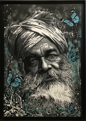 The wise old man de Fabienne Dagnet, Pintura a la venta en Singulart
