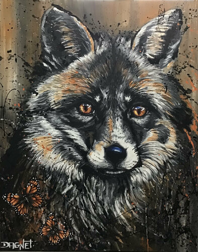 Renard de Fabienne Dagnet, Pintura a la venta en Singulart
