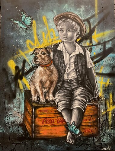 Complicity de Fabienne Dagnet, Pintura a la venta en Singulart
