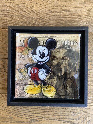 Happy Mickey de Fabienne Dagnet, Pintura a la venta en Singulart