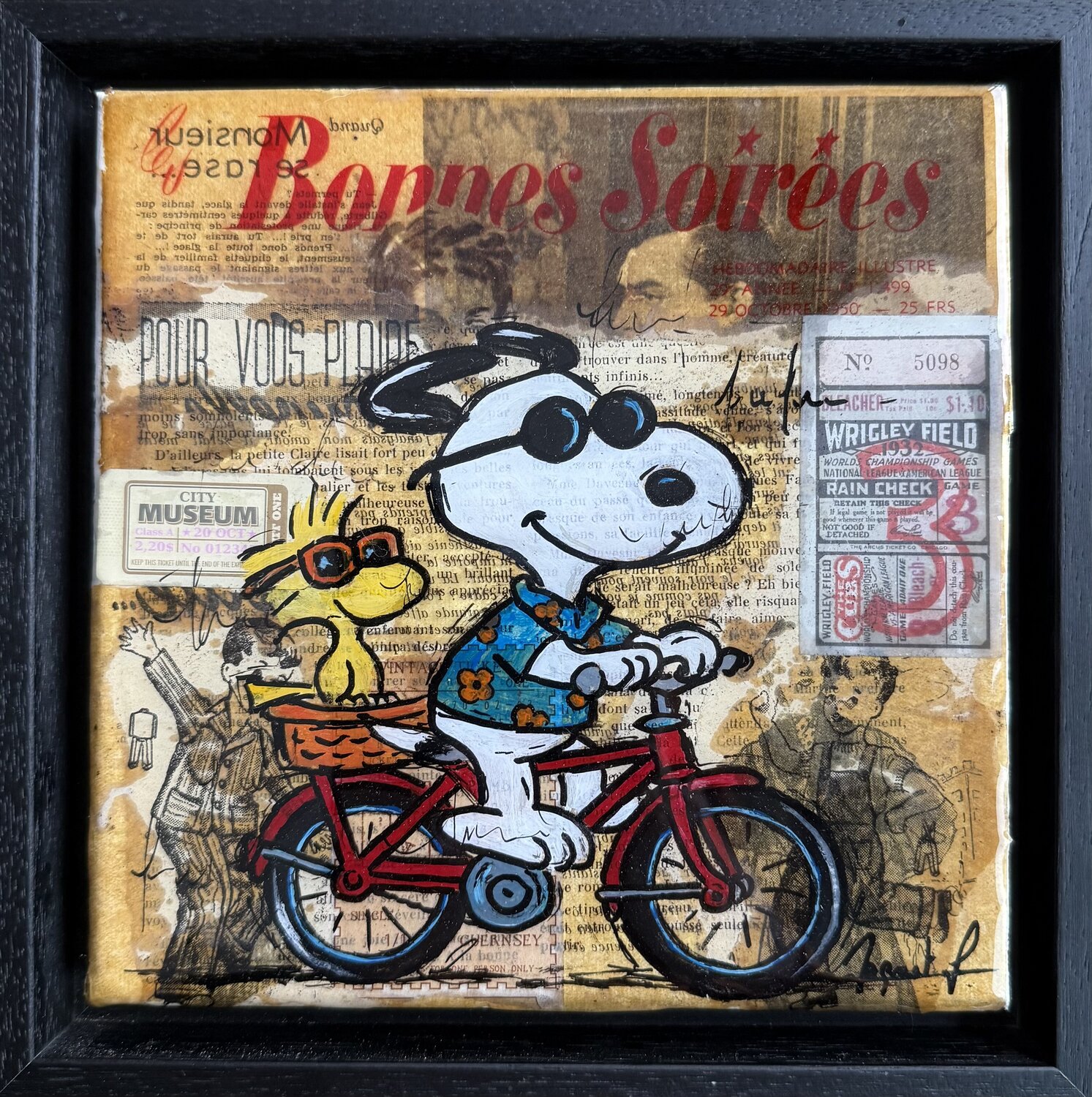 Snoopy bike Fabienne Dagnet