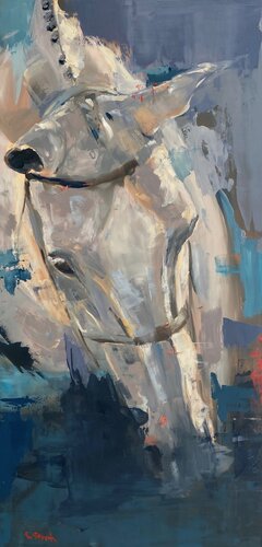 Through the Ears van Weatherly Stroh, Schilderij te koop op Singulart