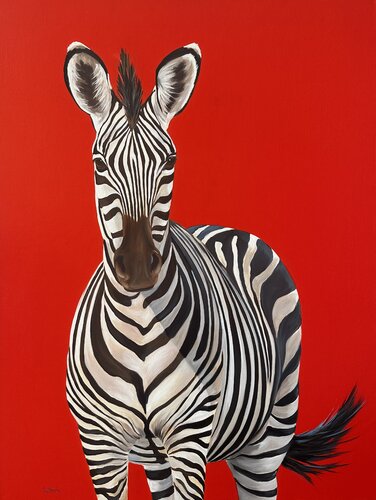 The Flirt van Weatherly Stroh, Schilderij te koop op Singulart
