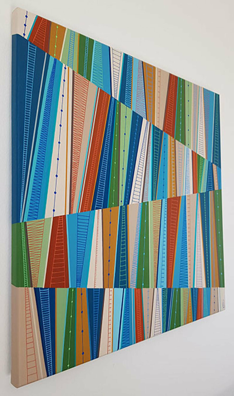 Schilderen te koop met als thema Ritme - SINGULART, image size:886x1500