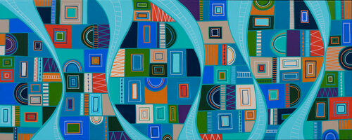 Waves by Diana Large, Painting for Sale on Singulart