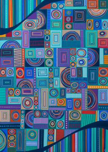 Fortune di Diana Large, Pittura in vendita su Singulart