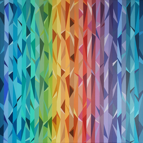 Dawn in paradise di Diana Large, Pittura in vendita su Singulart