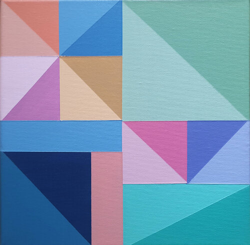 Sweet puzzle van Diana Large, Schilderij te koop op Singulart