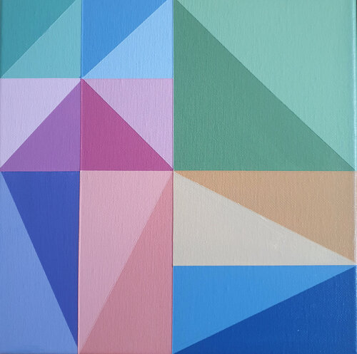 Morning puzzle van Diana Large, Schilderij te koop op Singulart