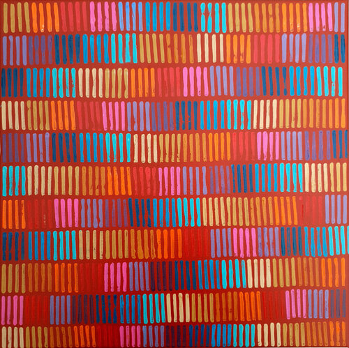 Autumn Sunset di Diana Large, Pittura in vendita su Singulart