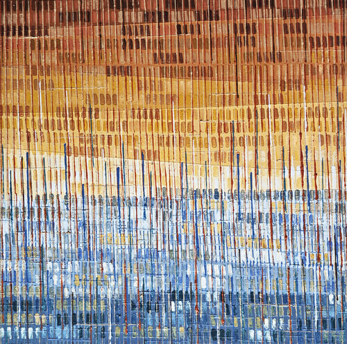 Sunset in the clouds van Diana Large, Schilderij te koop op Singulart