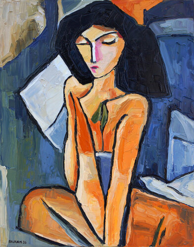 The Seed of Silence van Christos Baloukos, Schilderij te koop op Singulart