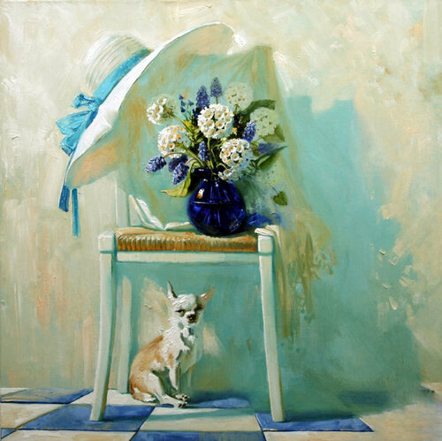 Expectation. van Lara Vald, Schilderij te koop op Singulart