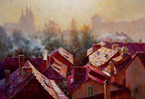 Roofs of the old city. Lara Vald