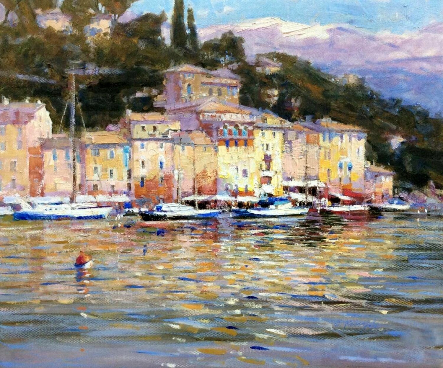 Italian landscape. Lara Vald
