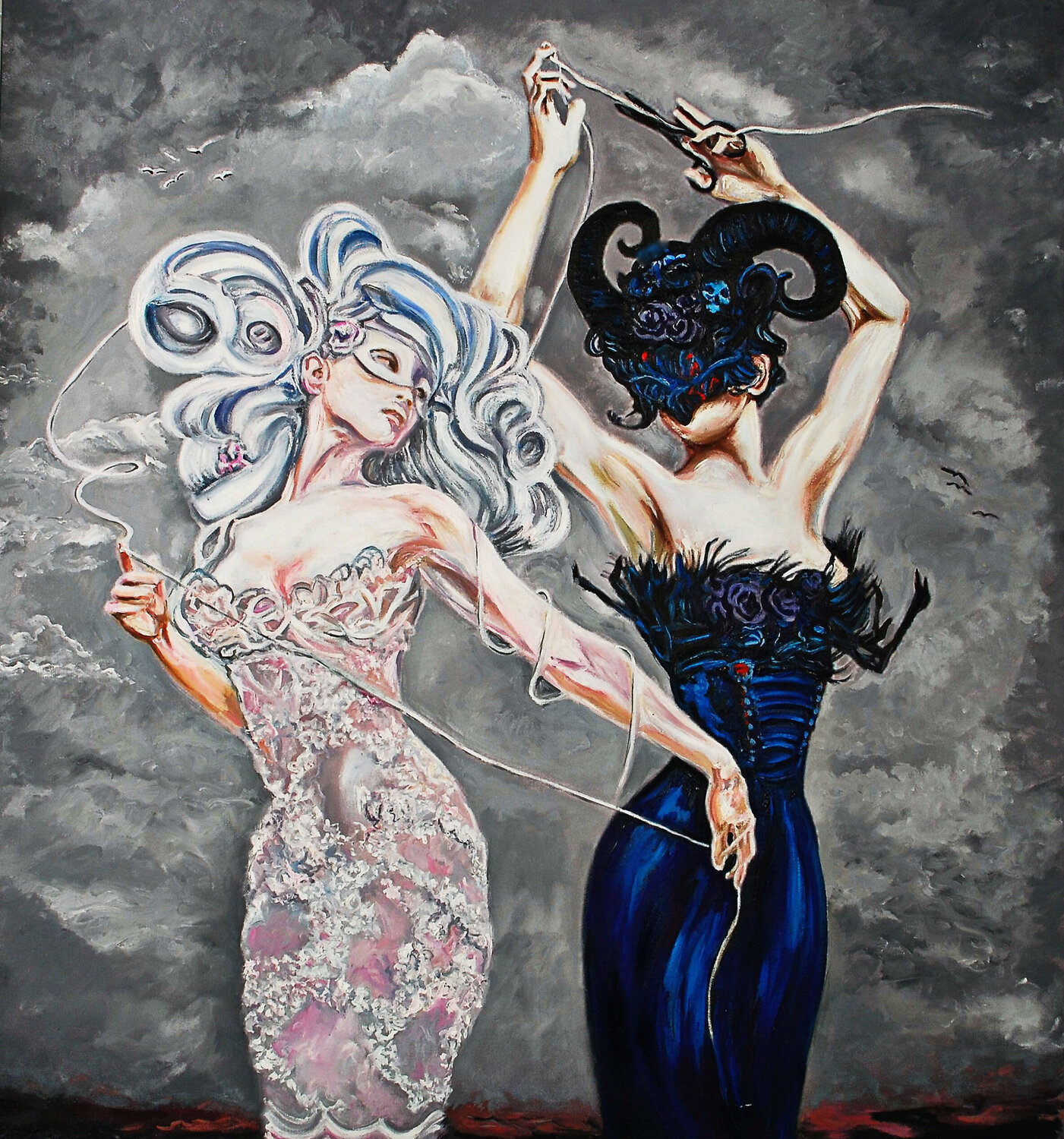 Light and darkness. Lara Vald