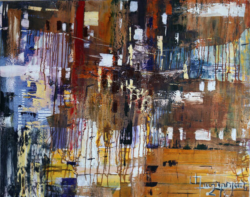 Secret of the sea van Mariam Dashtoyan, Schilderij te koop op Singulart