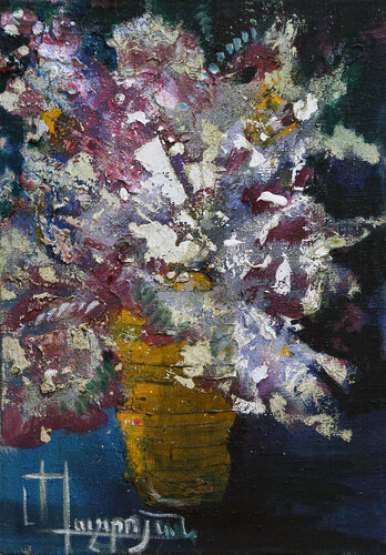 Magic Flowers van Mariam Dashtoyan, Schilderij te koop op Singulart