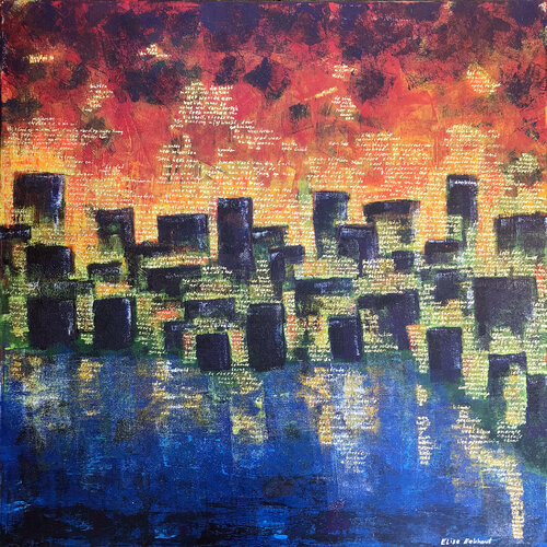 Tranquil City 01 von Elise Eekhout, Malerei kaufen auf Singulart
