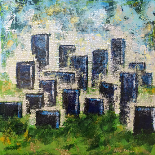 Tranquil City 05 von Elise Eekhout, Malerei kaufen auf Singulart