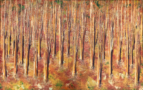 Lost 02 | Autumn Forest van Elise Eekhout, Schilderij te koop op Singulart