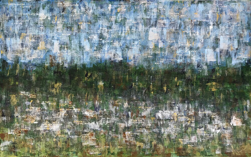 Escaped Land 05 van Elise Eekhout, Schilderij te koop op Singulart