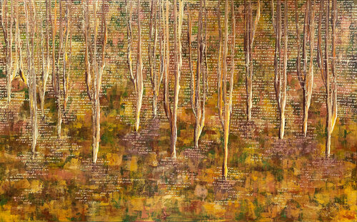 Lost 3 | Forest in Fall van Elise Eekhout, Schilderij te koop op Singulart