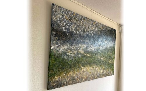 Drowned Land 03 | Doggerland van Elise Eekhout, Schilderij te koop op Singulart