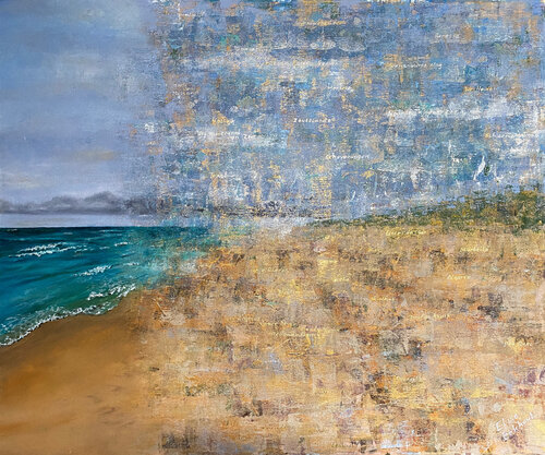 Fading Land 01 van Elise Eekhout, Schilderij te koop op Singulart