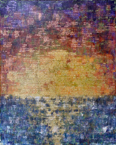 Tales Untold 02 | Sunset at Sea von Elise Eekhout, Malerei kaufen auf Singulart