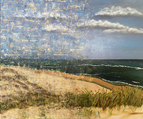 Appeared Land 01 | Seascape von Elise Eekhout, Malerei kaufen auf Singulart