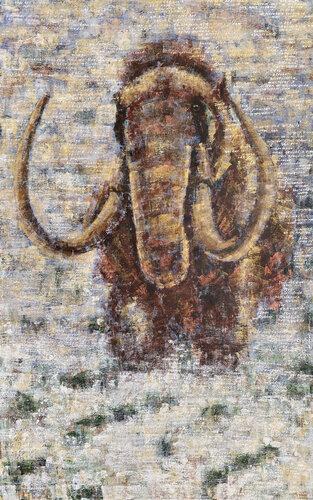 Mammoth 01 | Doggerland van Elise Eekhout, Schilderij te koop op Singulart