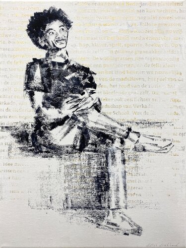 Thinker - Thimoty von Elise Eekhout, Malerei kaufen auf Singulart