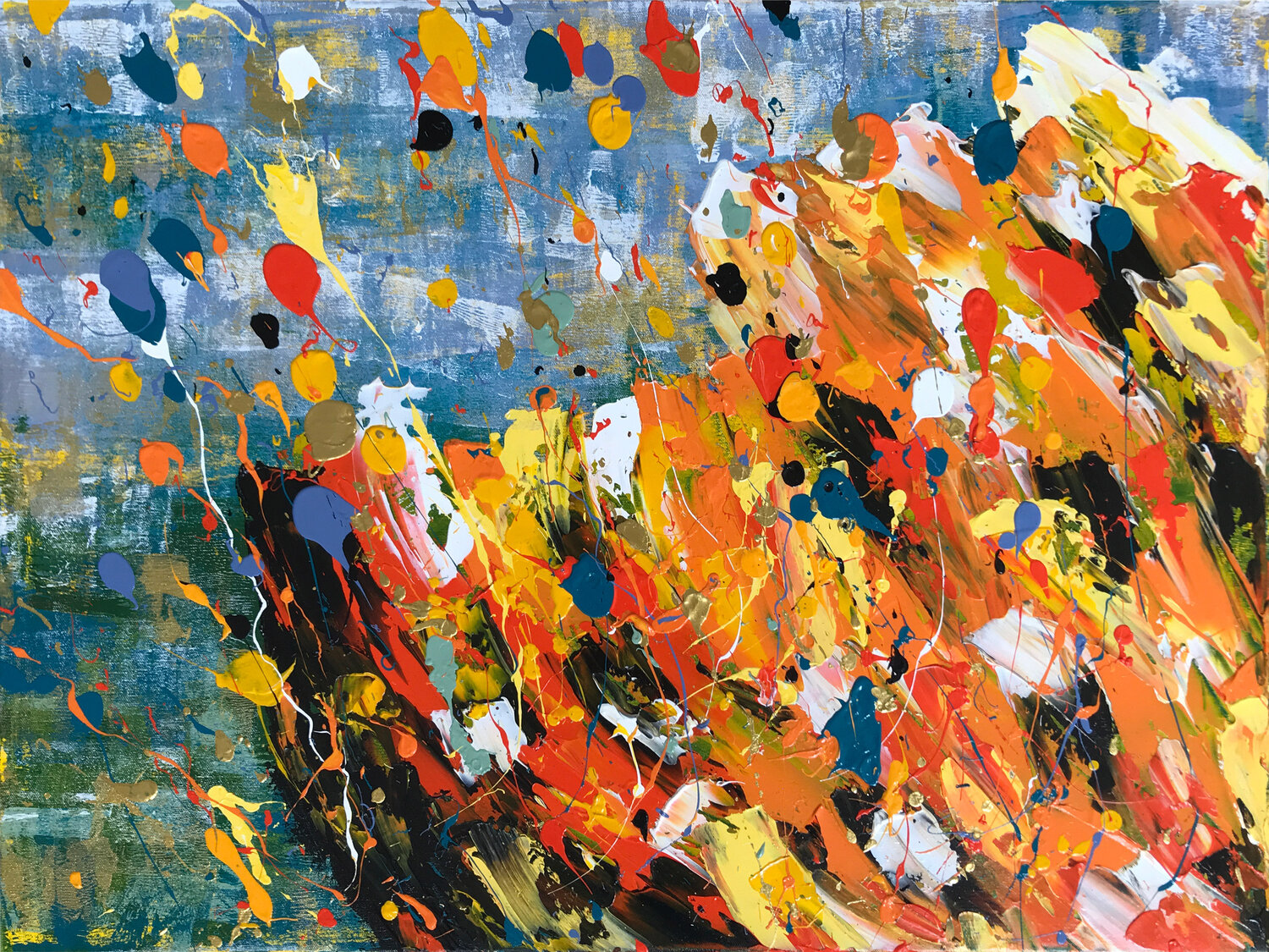 abstract expressionism Art Prints From Belgium For Sale | Saatchi Art |  Page 5, image size:1500x1125