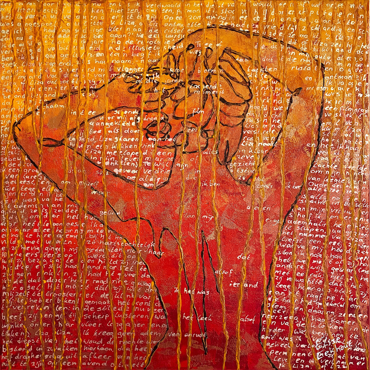 Liza 05 | Elegant nude seen from the back Elise Eekhout