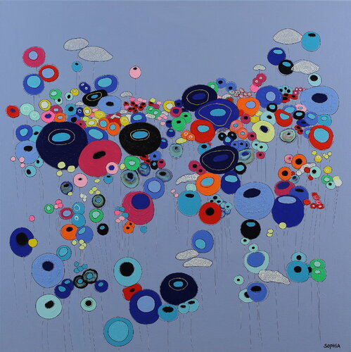 "Wildflowers" von Sophia Heeres, Malerei kaufen auf Singulart