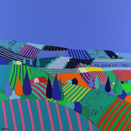 Tuscany by Sophia Heeres, Painting for Sale on Singulart