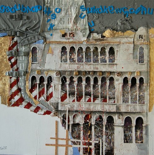 "Le mezze verità (palazzo Corner)" di Fulvio Dot, Pittura in vendita su Singulart