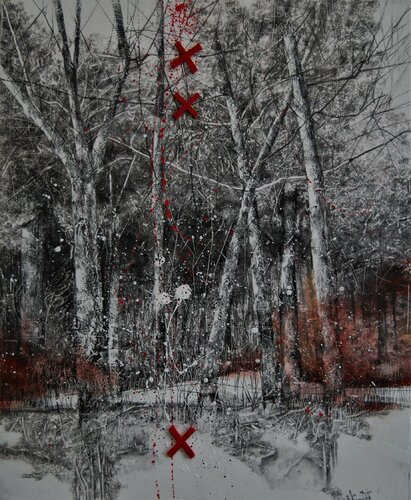"Storie nel bosco n.4" by Fulvio Dot, 소묘 for Sale on Singulart