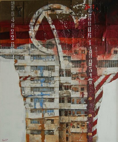 Distopia n.2 van Fulvio Dot, Schilderij te koop op Singulart