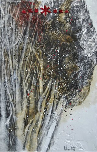 Nei pressi dei cipressi n.4 by Fulvio Dot, 소묘 for Sale on Singulart