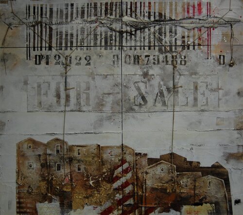 "For sale" par Fulvio Dot, Peinture en vente sur Singulart