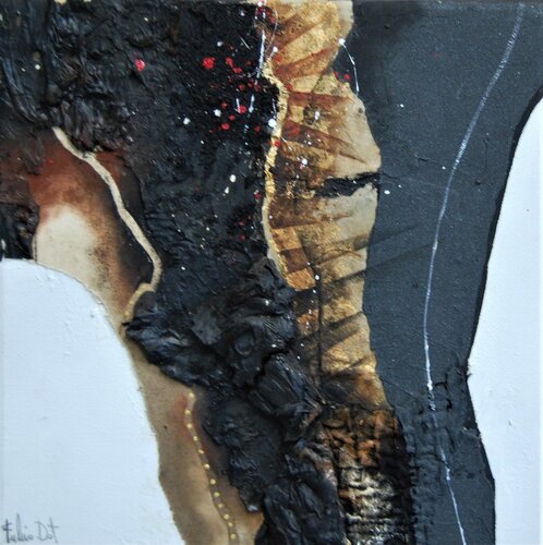 "Landscape from Google earth - Strada costiera" von Fulvio Dot, Malerei kaufen auf Singulart