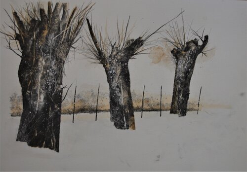 "No name tree n.5" di Fulvio Dot, Disegno in vendita su Singulart