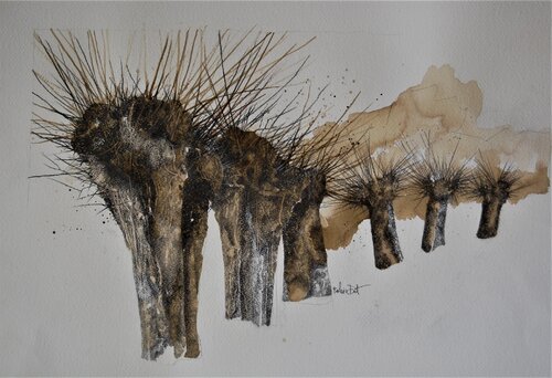 "No name tree n.9" di Fulvio Dot, Disegno in vendita su Singulart