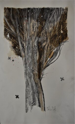 "Cipressi 2 " de Fulvio Dot, Dibujo a la venta en Singulart